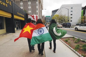 Asian Solidarity at Georgia State University. Photo: Ekta Patel, Duluth, Ga.
