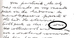 What’s the Word? A word in Mahatma Gandhi’s letter to Hermann Kallenbach, which is the subject of the current media controversy, bewildered us. In the Collected Works of Mahatma Gandhi the word was transcribed as corns. Tell us if you agree or take your b