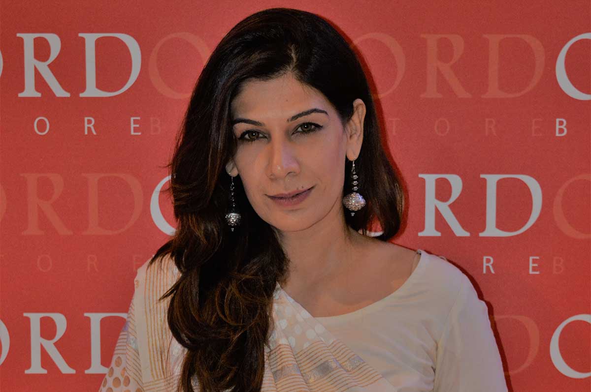 Pakistan-based author Sabyn Javeri who wrote the book