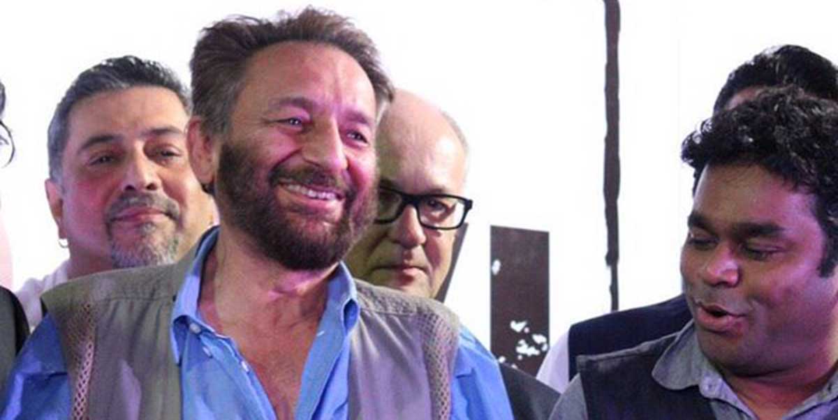 Shekhar Kapur (left) with music composer AR Rahman.