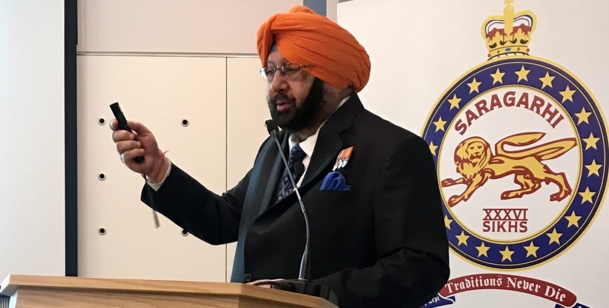 Punjab Chief Minister Amarinder Singh during the launch of his book