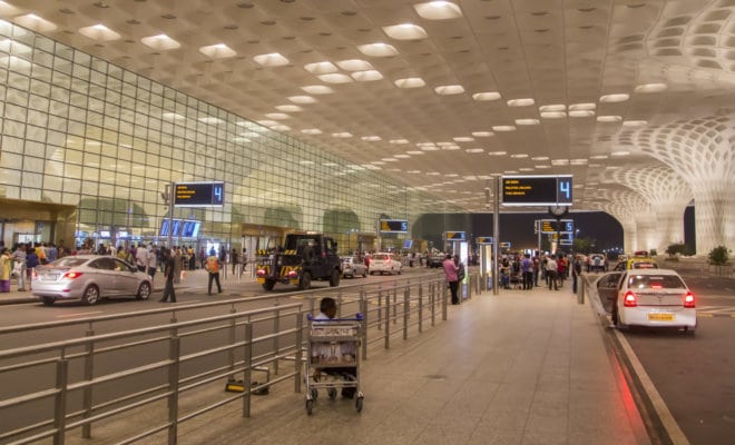 Chhatrapati Shivaji International Airport in Mumbai.