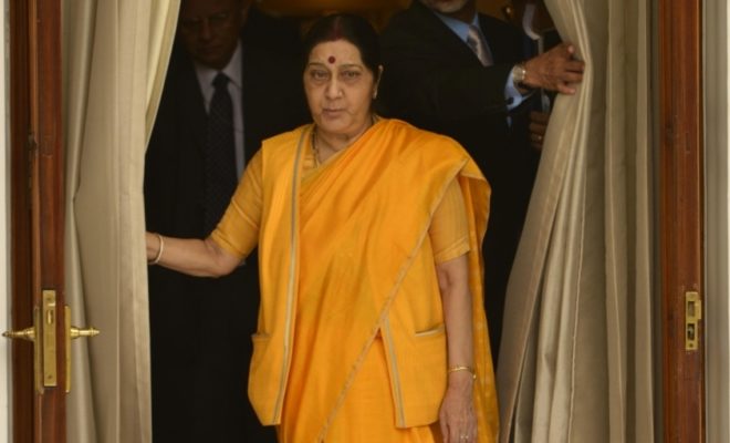 External Affairs Minister Sushma Swaraj