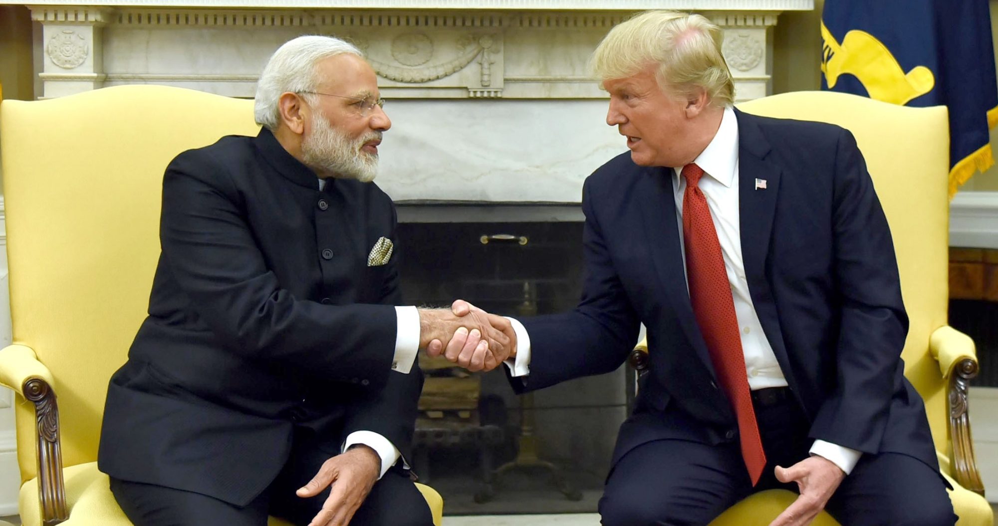 Prime Minister Narendra Modi meets US President Donald Trump, at White House, in Washington on June 26, 2017.