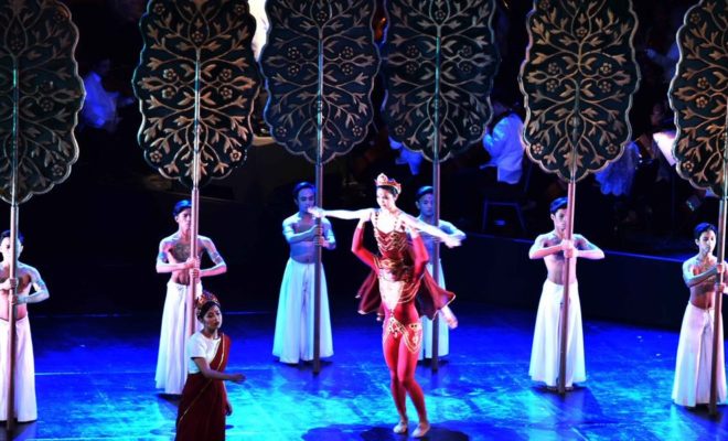The Rama Hari musical performance.