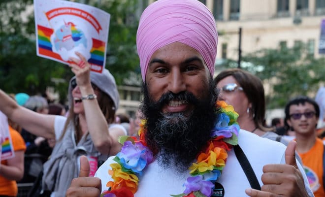 New Democratic Party leader Jagmeet Singh