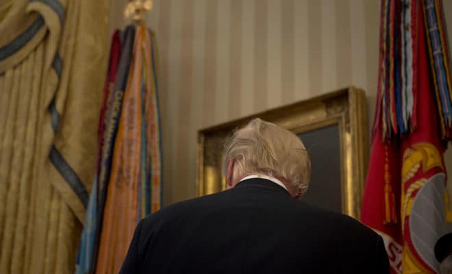 President Donald Trump at the White House in Washington, July 21, 2017. Trump’s efforts to remake decades of immigration policy have gained increasing momentum as the White House became more disciplined and adept at either ignoring or undercutting the entrenched opposition of many parts of the government.
