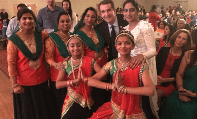 Virginia Governor Ralph Northam at Republic Day celebrations