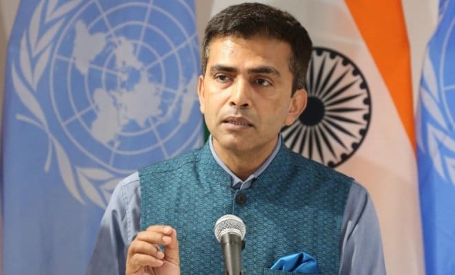 Official Spokesperson of Ministry of External Affairs Raveesh Kumar .