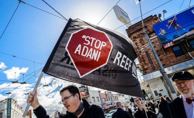 Protests against the Adani Group project in Australia