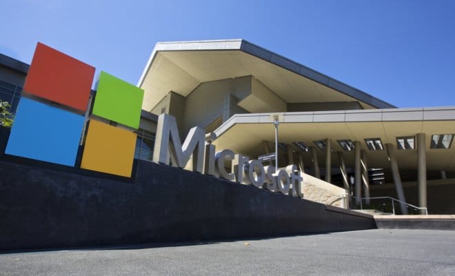 Microsoft campus in Washington