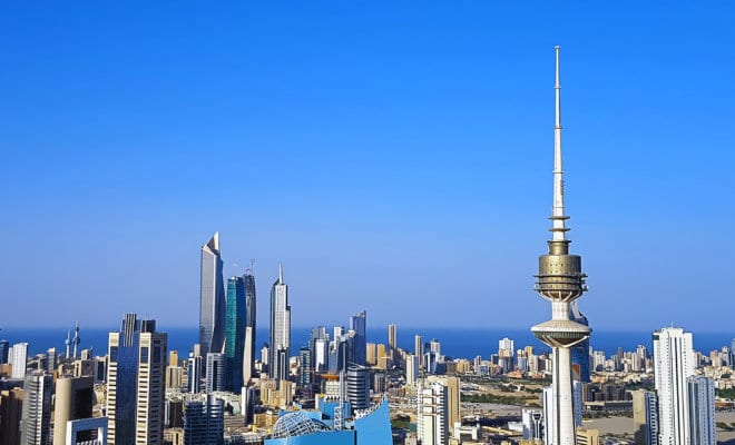 Skyline of Kuwait City