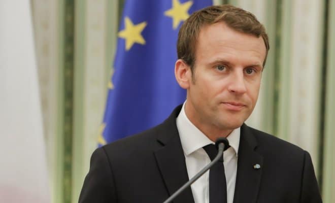 French president Emmanuel Macron