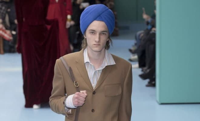 Gucci show at Milan Fashion Week