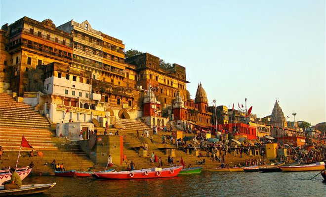 Ahilya Ghat at Varanasi.