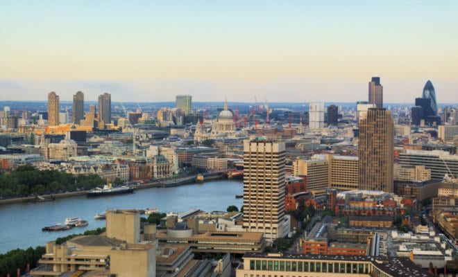 Skyline of London