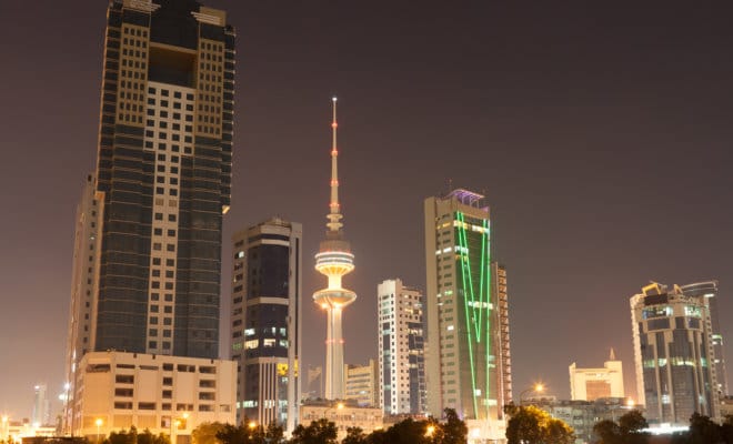 Skyline of Kuwait City