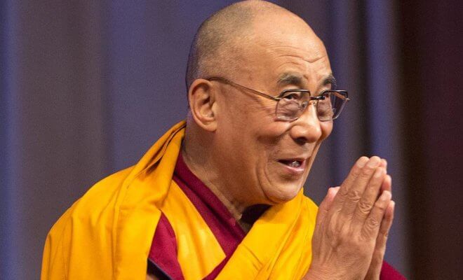 Tibetan spiritual leader, the Dalai Lama