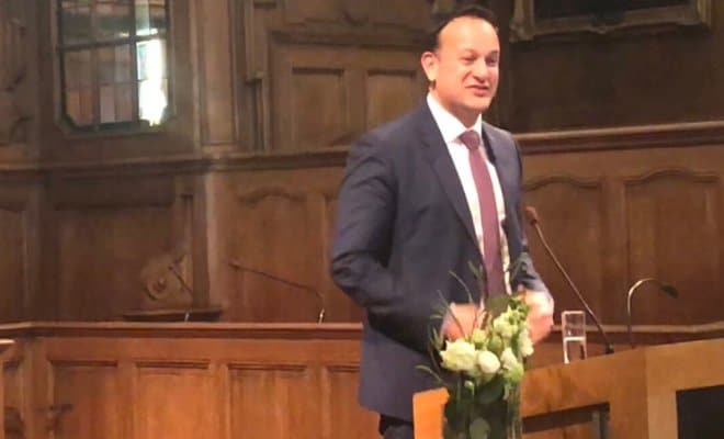 Irish Prime Minister Leo Varadkar
