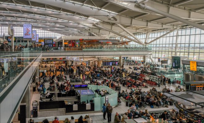 Heathrow Airport in United Kingdom