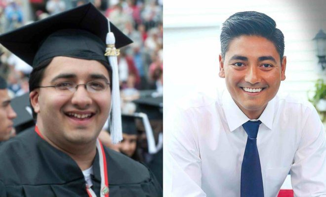 Niraj Antani (Left), Aftab Pureval