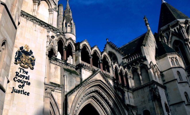 The Royal Court of Justice, London