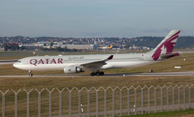 Qatar Airways Airbus A330.