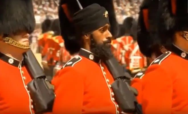 Charanpreet Singh Lall at Trooping the Colour ceremony in London on June 9.