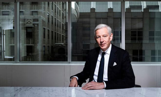 Dominic Barton, managing director of the storied McKinsey & Company consultancy, in Manhattan, May 16, 2018.