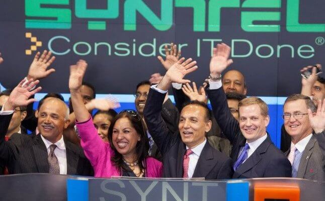 Indian American Couple Sells It Firm Syntel To French Company Atos