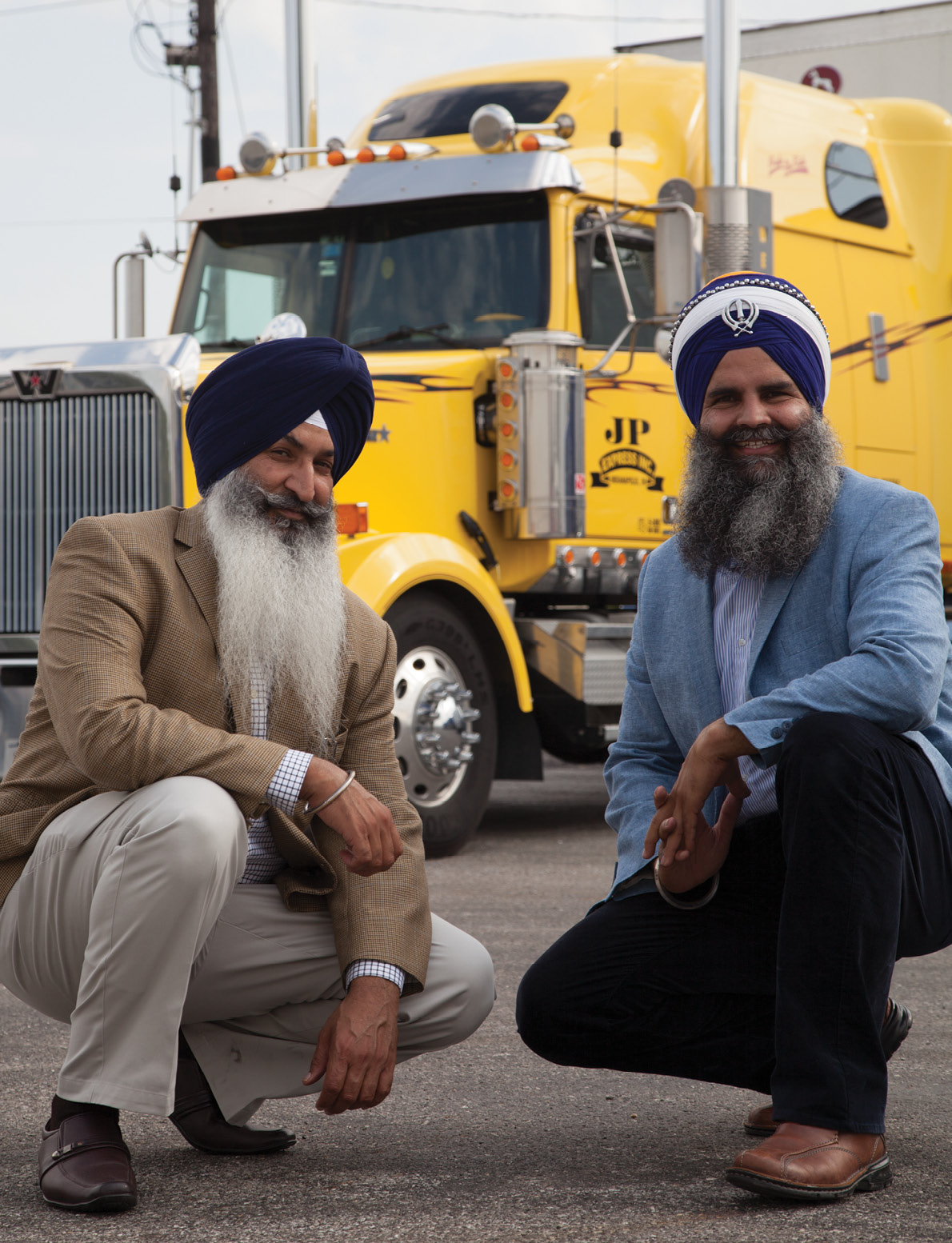 Sikh Truckers In America