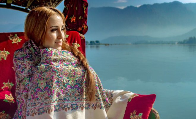 Leysan Karimova in Kashmir