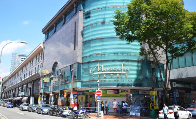 Mustafa Centre at Little India in Singapore.