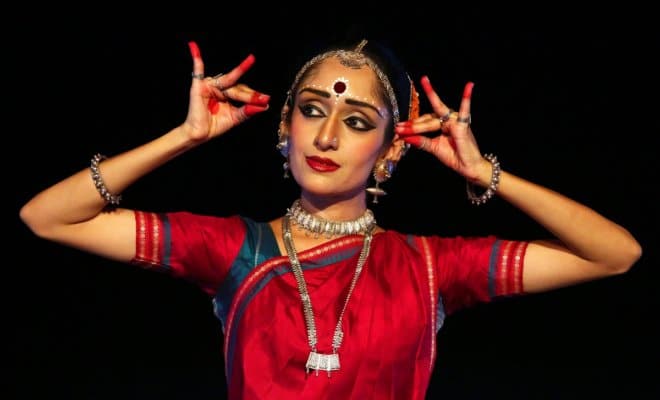 Arushi Mudgal an Odissi dancer, at the Drive East festival in New York, Aug. 13, 2018.