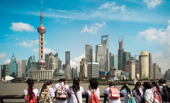 Shanghai skyline