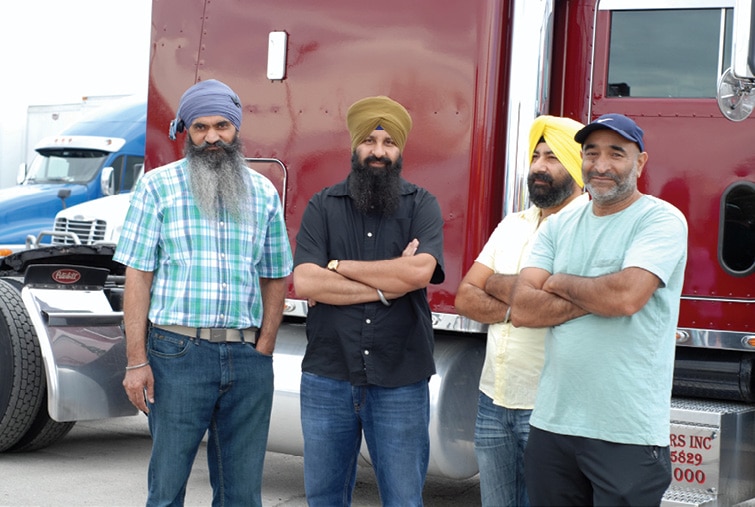 Sikh Truckers In America