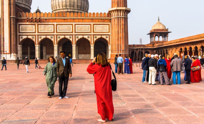 Jama Masjid in Delhi.