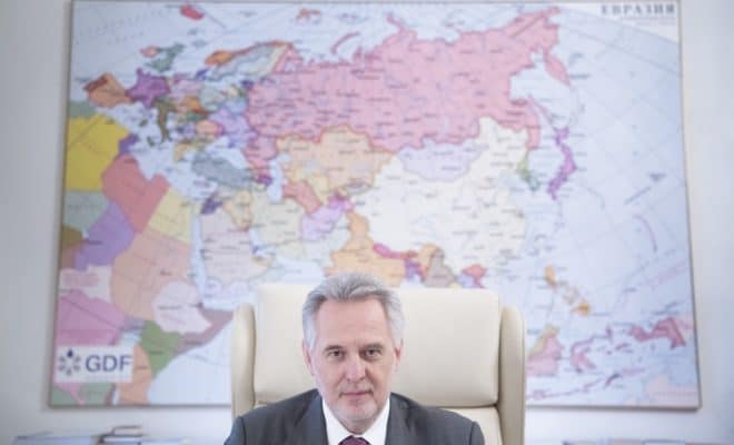 Dmitry Firtash, a Ukrainian billionaire, in his office in Vienna, Dec. 6, 2018. Firtash was indicted in the United States on charges of directing $18.5 million in bribes to Indian officials on Boeing’s behalf. He denies that he paid or recommended bribes, or had any dealings with the consulting firm McKinsey & Company or knowledge of the document.
