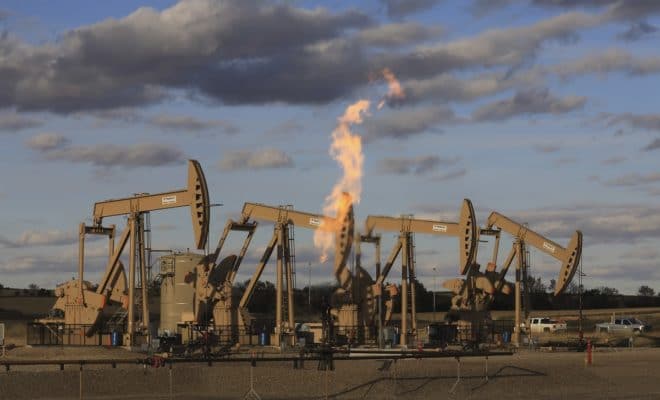 An oilfield site near Epping, N.D., Sept. 28, 2018. The U.S. has become a central player in global oil markets. OPEC’s gathering in Vienna comes at a tricky time for the oil industry and consumers who depend on the world’s largest source of energy.